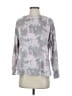 Joyspun 100% Polyester Tie-dye Gray Pullover Sweater Size S - photo 1