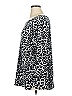 C.D. Daniels Animal Print Silver Long Sleeve Blouse Size 1X - photo 5