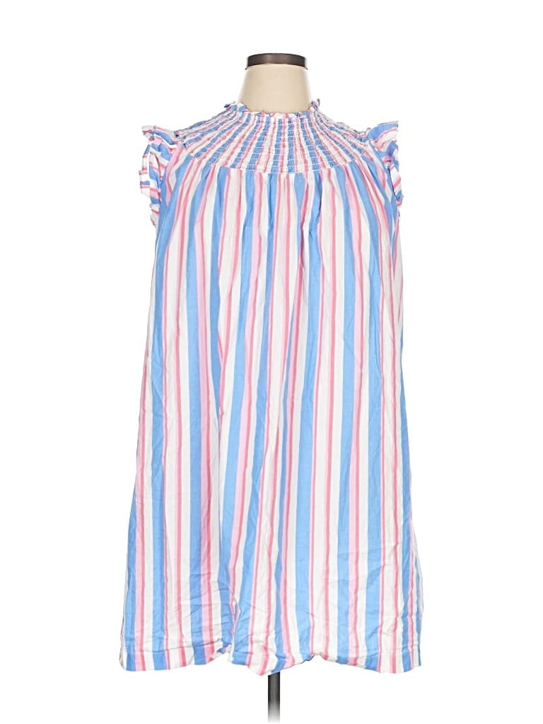 Pre-owned Crown & Ivy Casual Dress In Blue