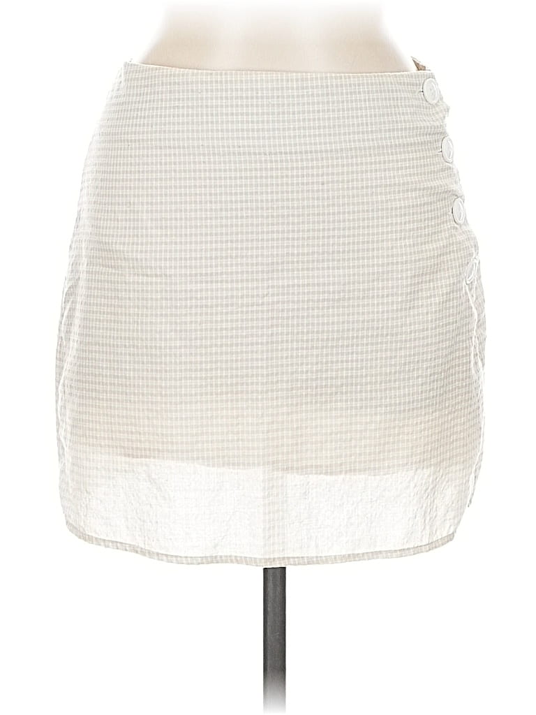 Pre-owned Urban Outfitters Casual Skirt In White