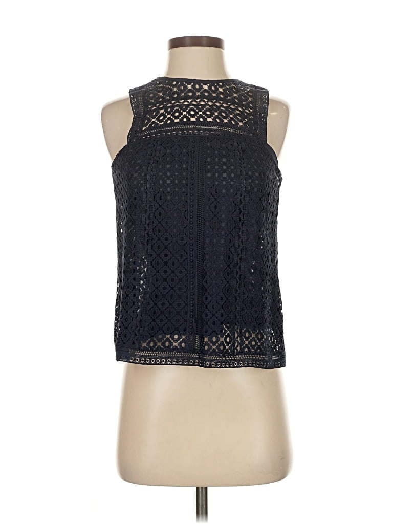 Pre-owned Joie Sleeveless Blouse In Black