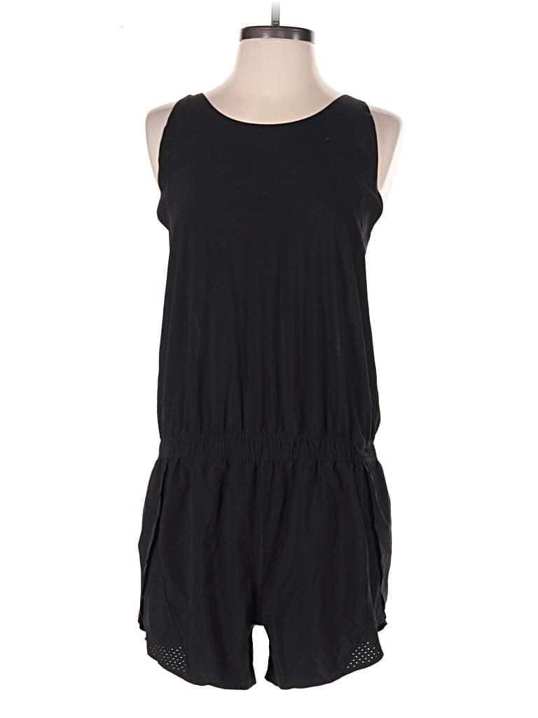 Pre-owned Athleta Romper In Black