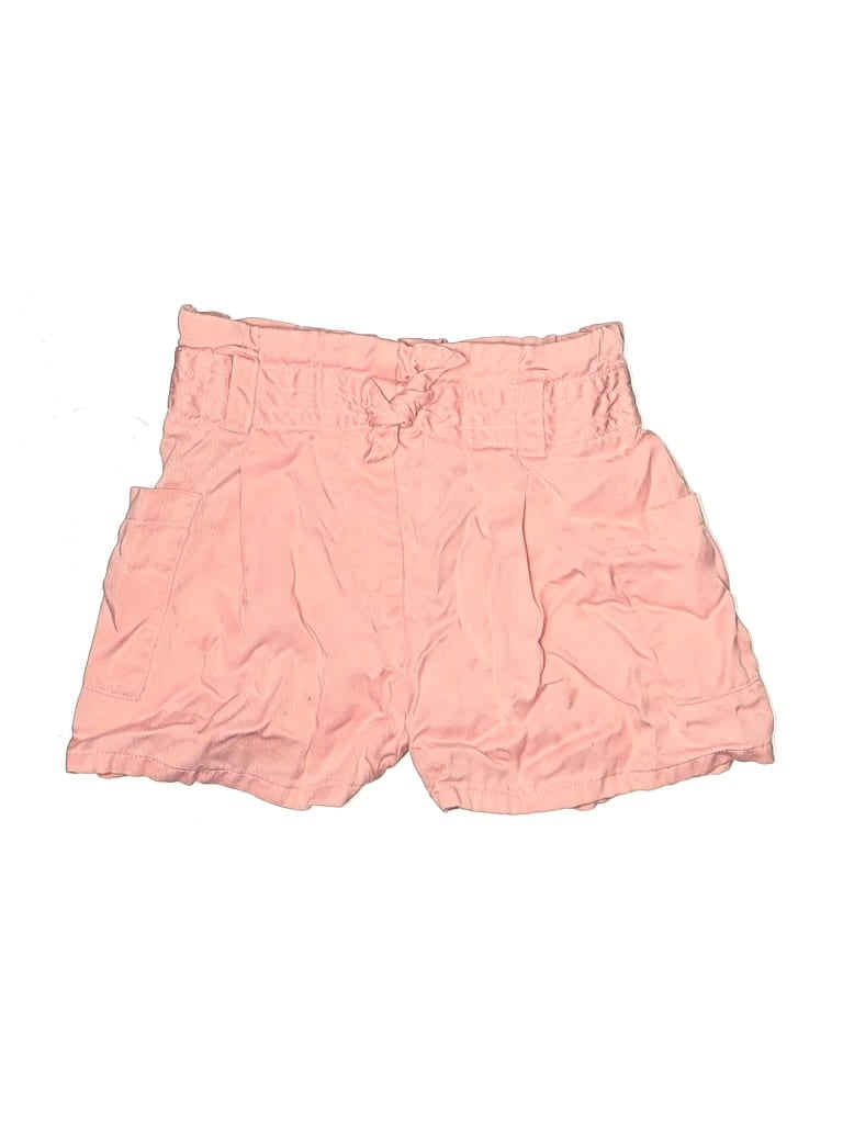 Pre-owned Janie And Jack Kids' Cargo Shorts In Pink