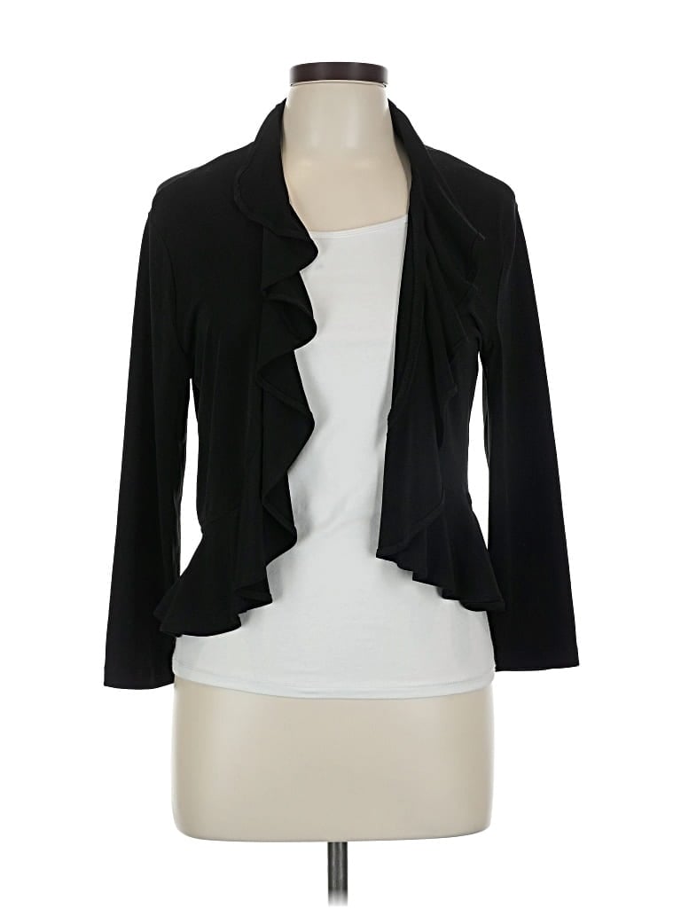 Pre-owned Dressbarn Kimono In Black