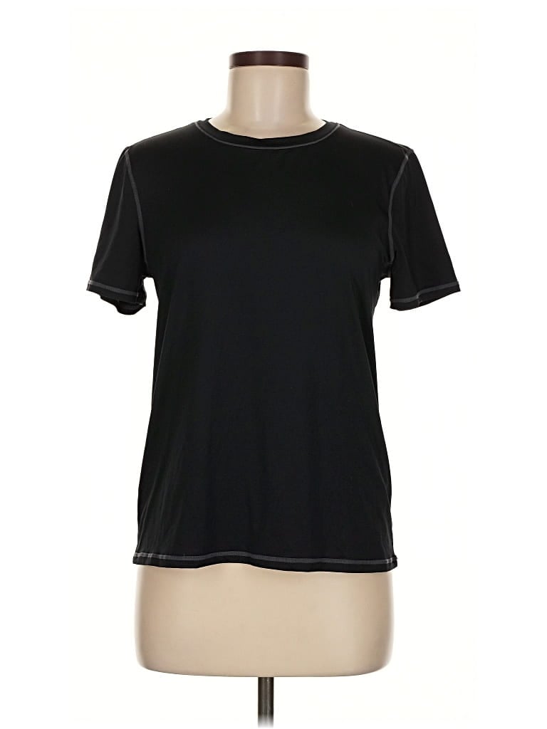 Pre-owned Fabletics Active T-shirt In Black