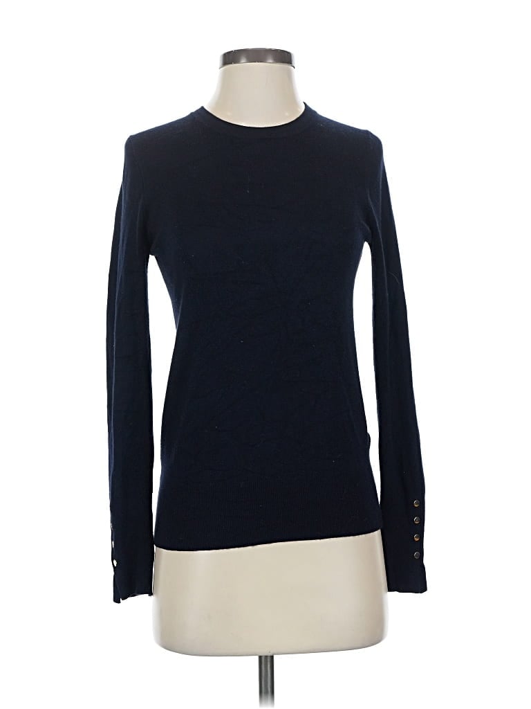 Pre-owned Zara Pullover Sweater In Blue