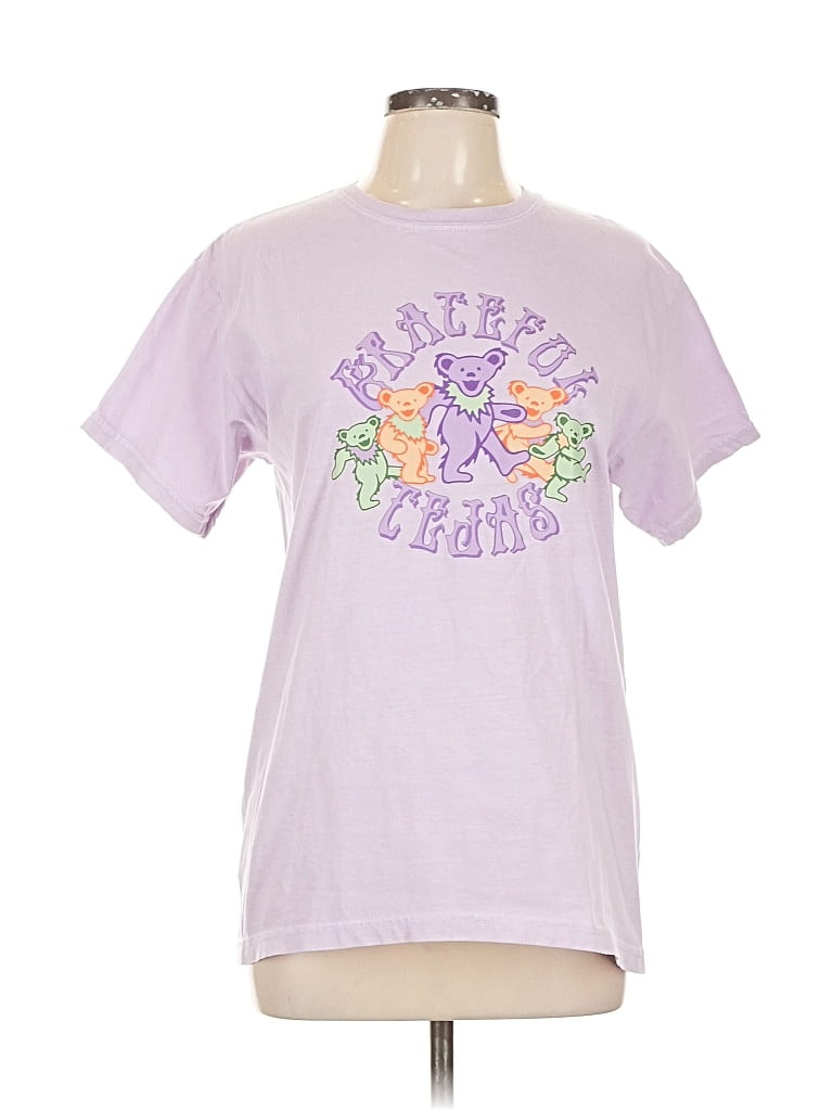 Pre-owned Comfort Colors Short Sleeve T-shirt In Purple