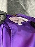 Danielle Bernstein Solid Purple Cocktail Dress Size S - photo 6