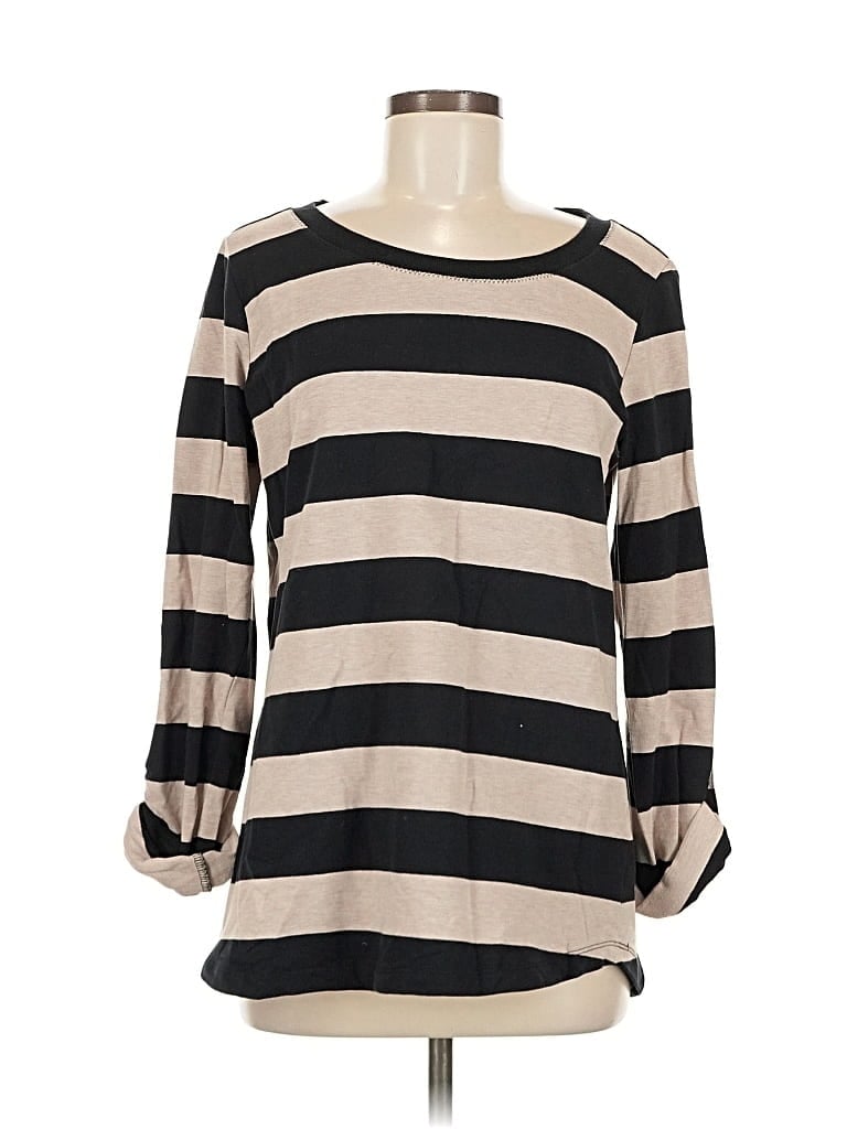 Pre-owned Calvin Klein Performance 3/4 Sleeve T-shirt In Brown