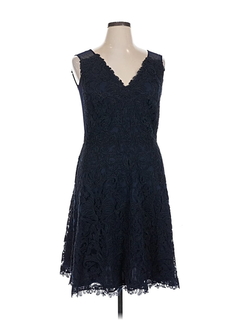 Pre-owned Tadashi Shoji Cocktail Dress In Blue
