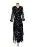 CAbi 100% Polyester Black Casual Dress Size 4 - photo 1