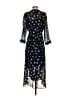 CAbi 100% Polyester Black Casual Dress Size 4 - photo 2
