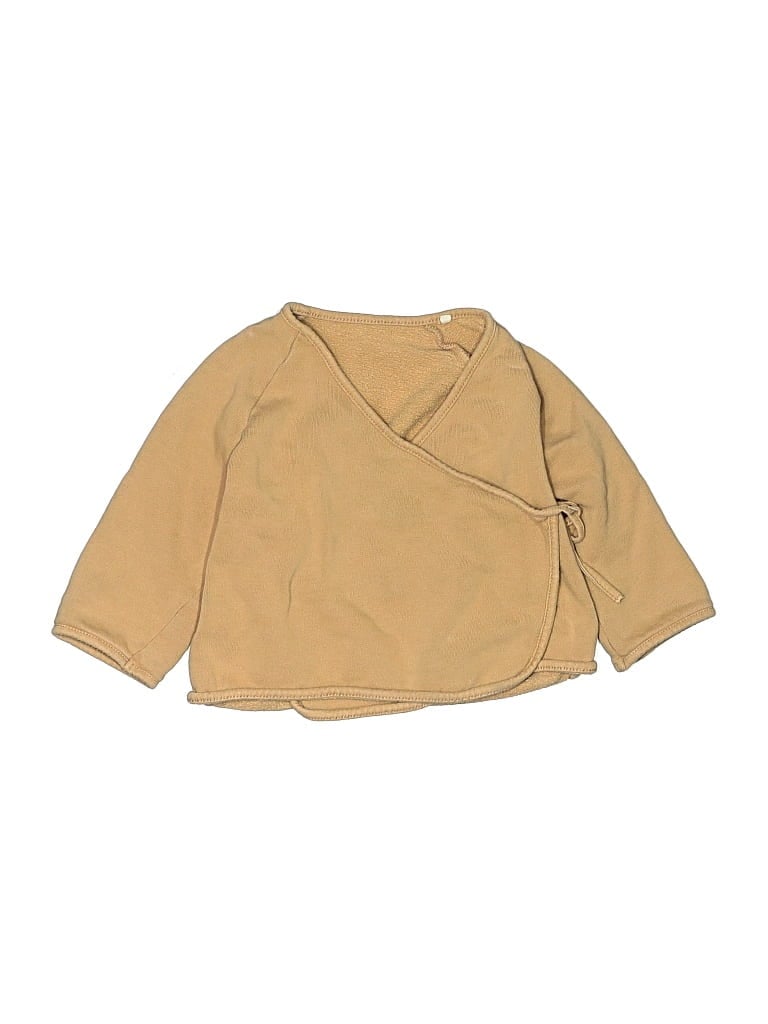 Pre-owned Assorted Brands Kids' Long Sleeve Blouse In Brown