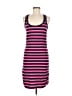 Express Stripes Pink Casual Dress Size M - photo 1