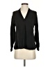 Vince. 100% Silk Black Long Sleeve Silk Top Size XXS - photo 1
