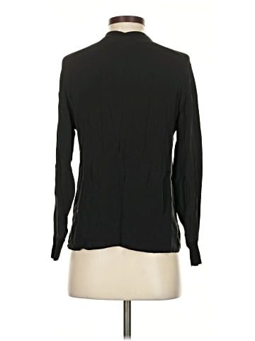 Vince. Long Sleeve Silk Top (view 2)