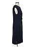 Ann Taylor Solid Blue Casual Dress Size S - photo 4