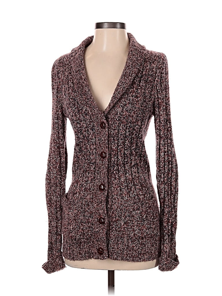 Pre-owned Forever 21 Cardigan Sweater In Brown