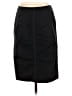 Lida Baday 100% Polyester Solid Black Casual Skirt Size 8 - photo 2
