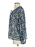 Daniel Rainn 100% Polyester Blue Long Sleeve Blouse Size S - photo 5
