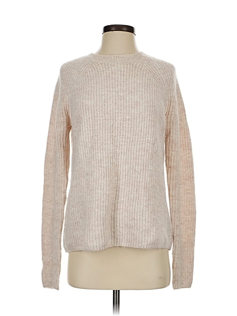 Pre-owned Evereve Pullover Sweater In Brown