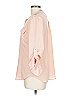 Calvin Klein 100% Polyester Pink 3/4 Sleeve Blouse Size L - photo 5