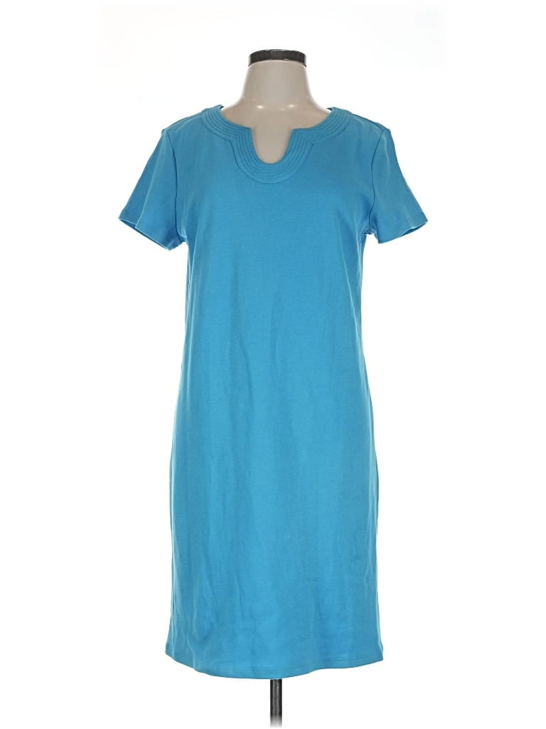 Pre-owned Talbots Casual Dress In Blue