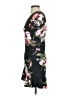 Aqua Floral Black Cocktail Dress Size S - photo 5