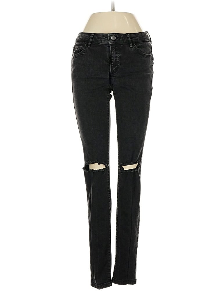 Pre-owned Garage Jeans In Black