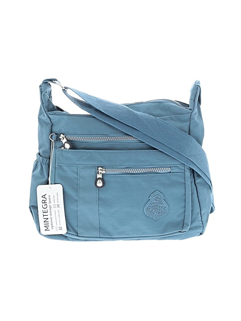 Pre-owned Assorted Brands Crossbody Bag In Blue