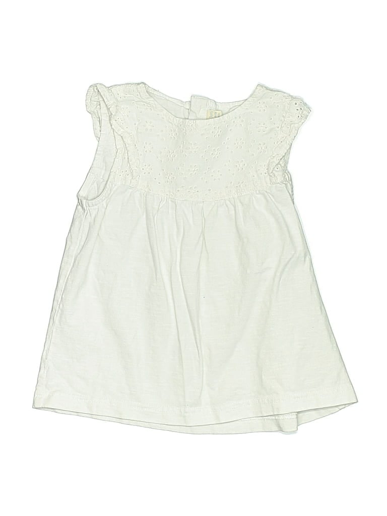 Pre-owned Jojo Maman Bébé Kids' Dress In White