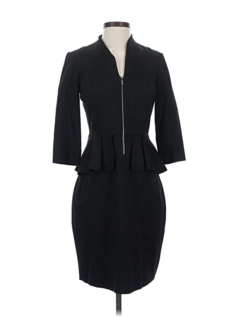 Pre-owned Elie Tahari Cocktail Dress In Black