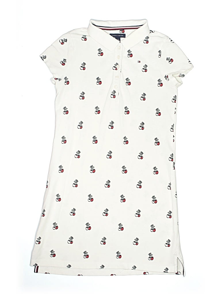 Pre-owned Tommy Hilfiger Kids' Dress In White
