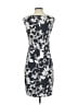 Chaps Graphic Gray Cocktail Dress Size S - photo 2