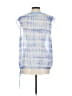 Simply Vera Vera Wang 100% Polyester Blue Sleeveless Blouse Size L - photo 2