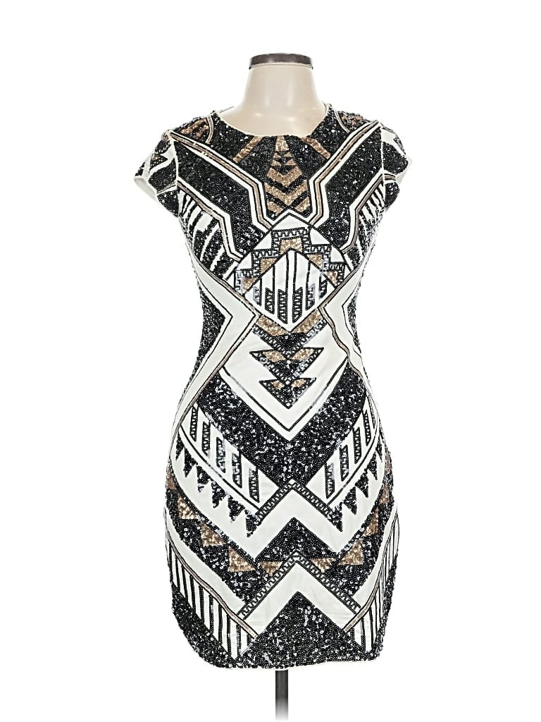 Pre-owned Express Cocktail Dress In Black