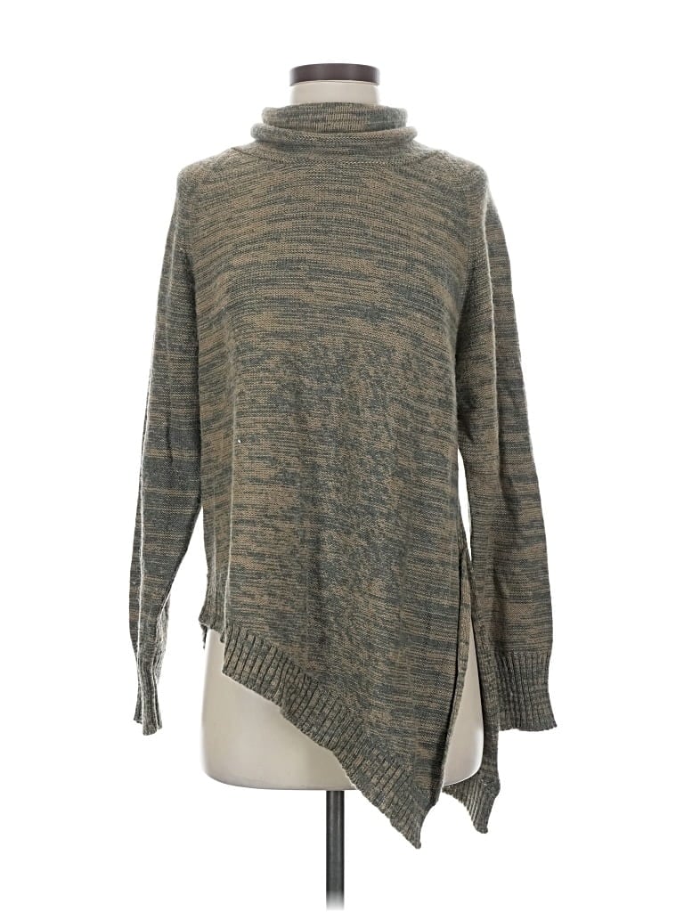 Pre-owned Echo Turtleneck Sweater In Gray