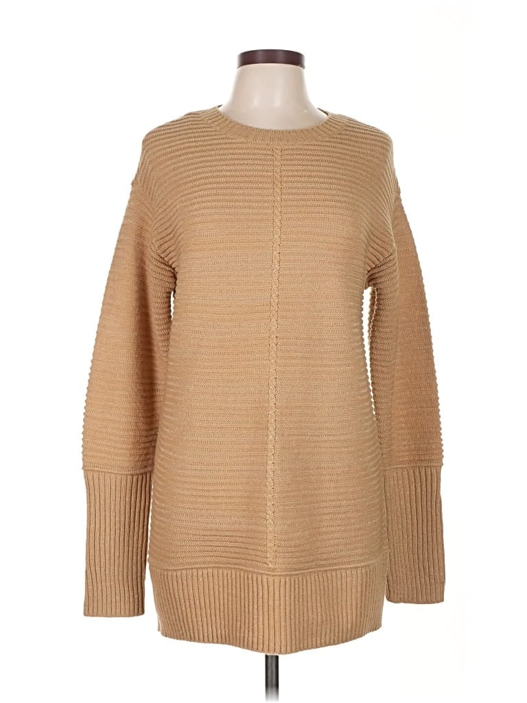 Pre-owned Nine West Pullover Sweater In Brown
