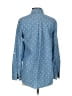 Tommy Hilfiger Polka Dots Blue Long Sleeve Button-Down Shirt Size S - photo 2