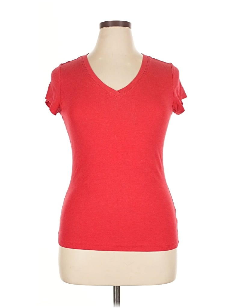 Pre-owned Cynthia Rowley Tjx Short Sleeve T-shirt In Red