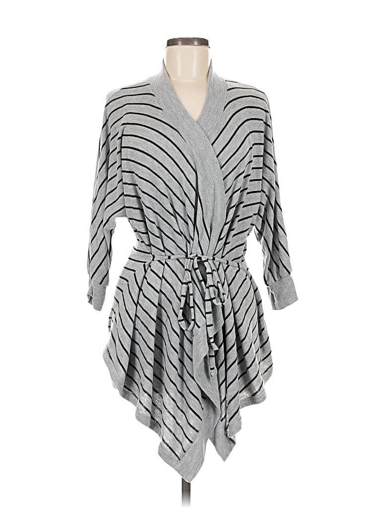 Pre-owned Forever 21 Cardigan Sweater In Gray