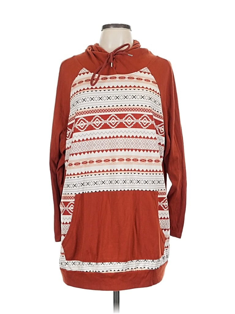 Pre-owned Bloomchic Pullover Hoodie In Red