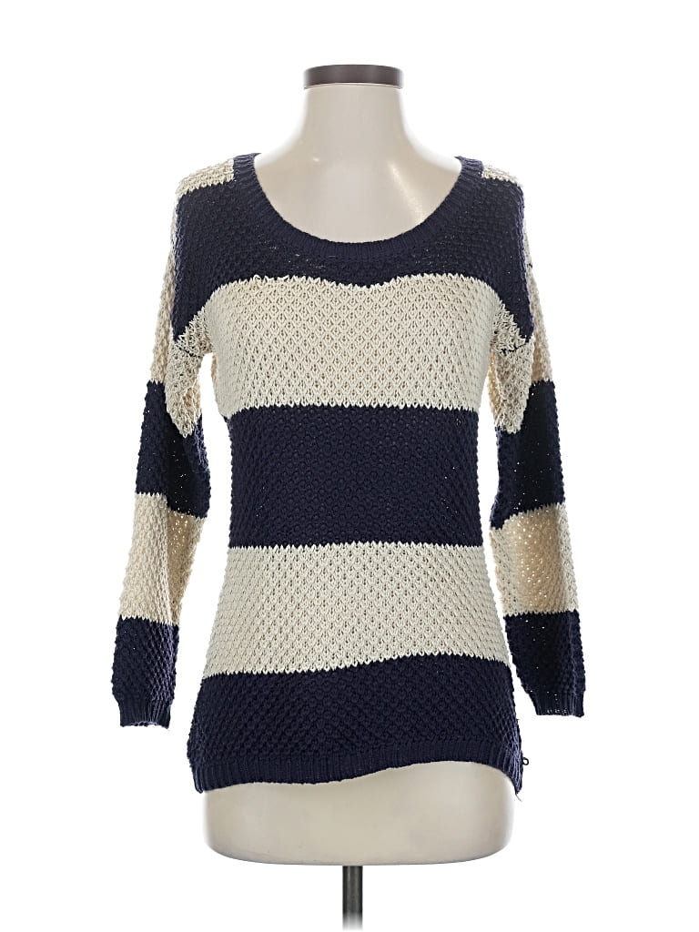 Pre-owned Olive & Oak Pullover Sweater In Blue
