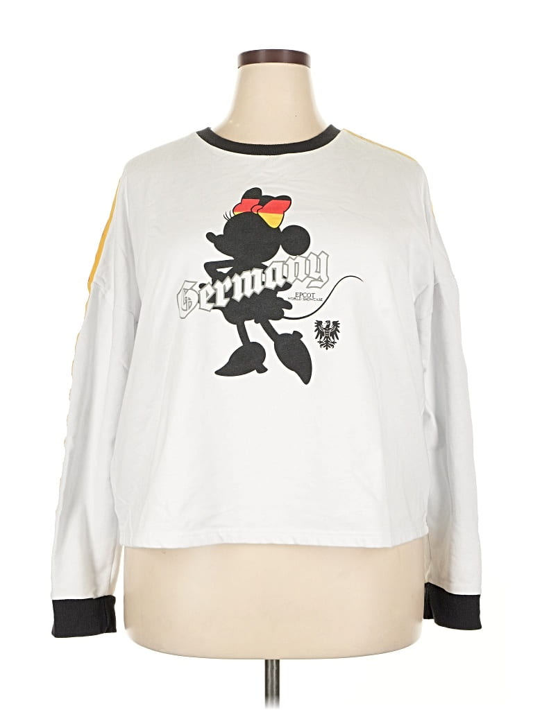 Pre-owned Disney Sweatshirt In White