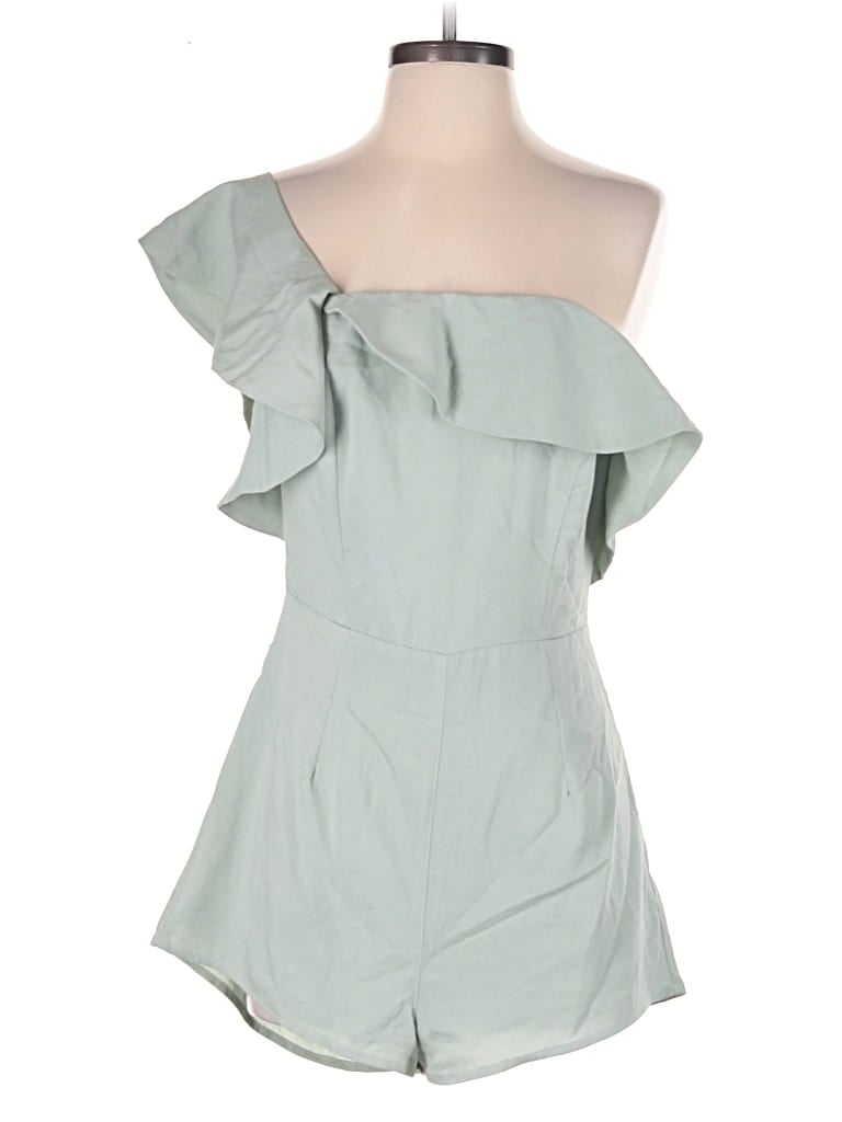 Pre-owned Lulus Romper In Green