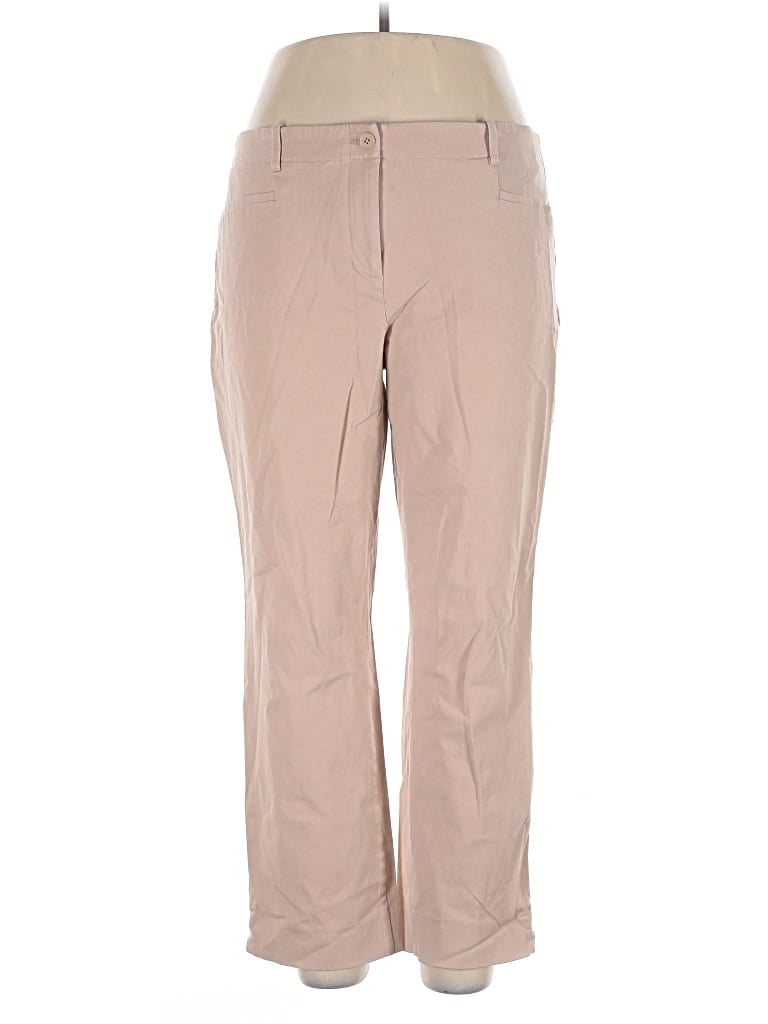 Pre-owned Talbots Outlet Khaki Pant In Tan