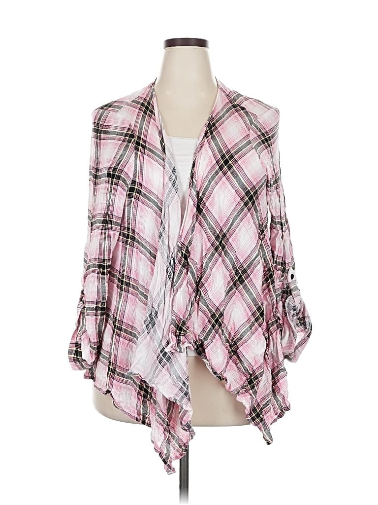 Pre-owned Torrid 3/4 Sleeve T-shirt In Pink