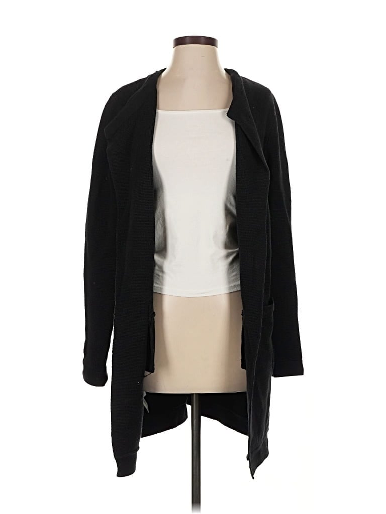 Pre-owned Ann Taylor Loft Cardigan Sweater In Black