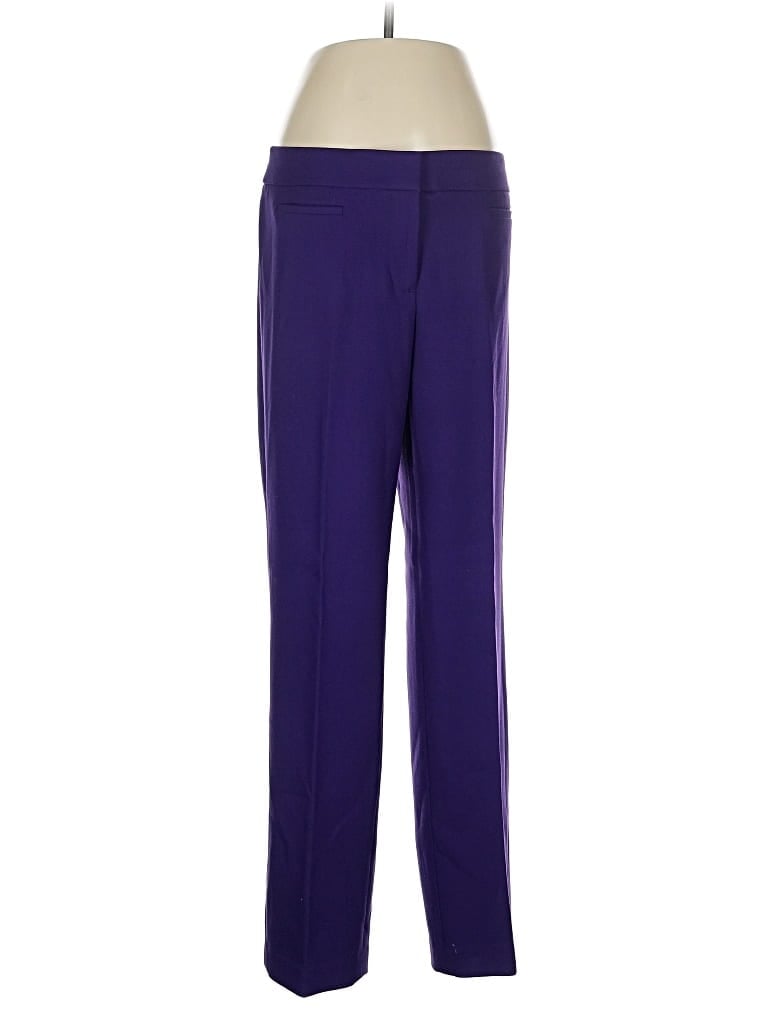 Pre-owned Ann Taylor Loft Track Pants In Purple