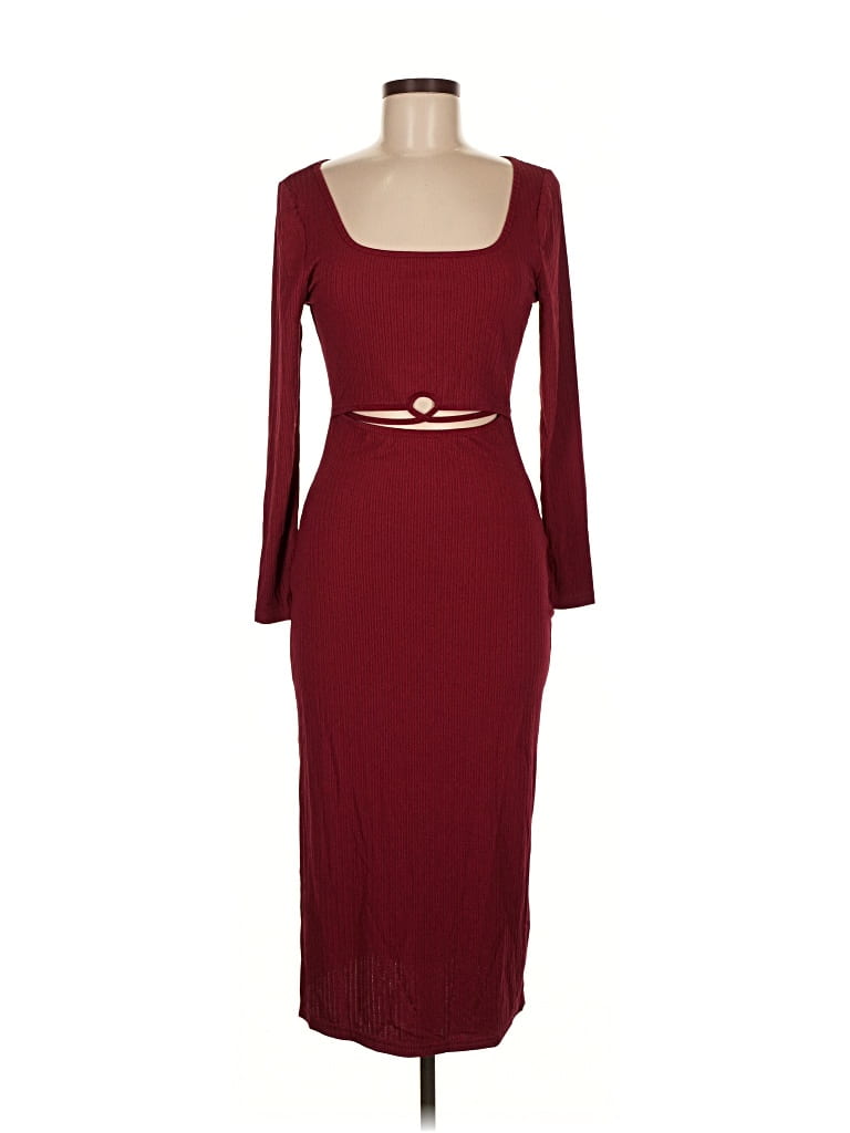 Pre-owned Fashion Casual Dress In Red